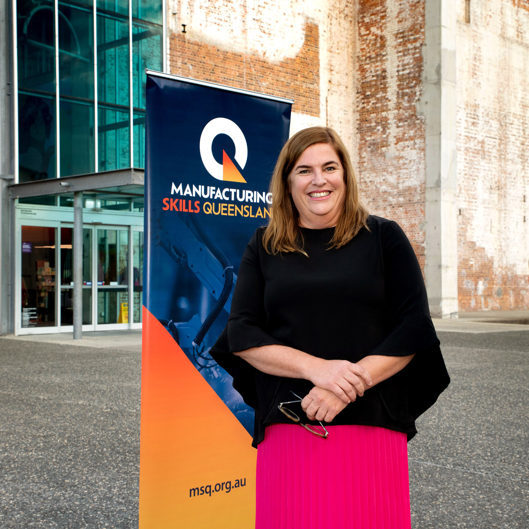 Rebecca Andrews, CEO of Manufacturing Skills Queensland, at the Launch of MSQ