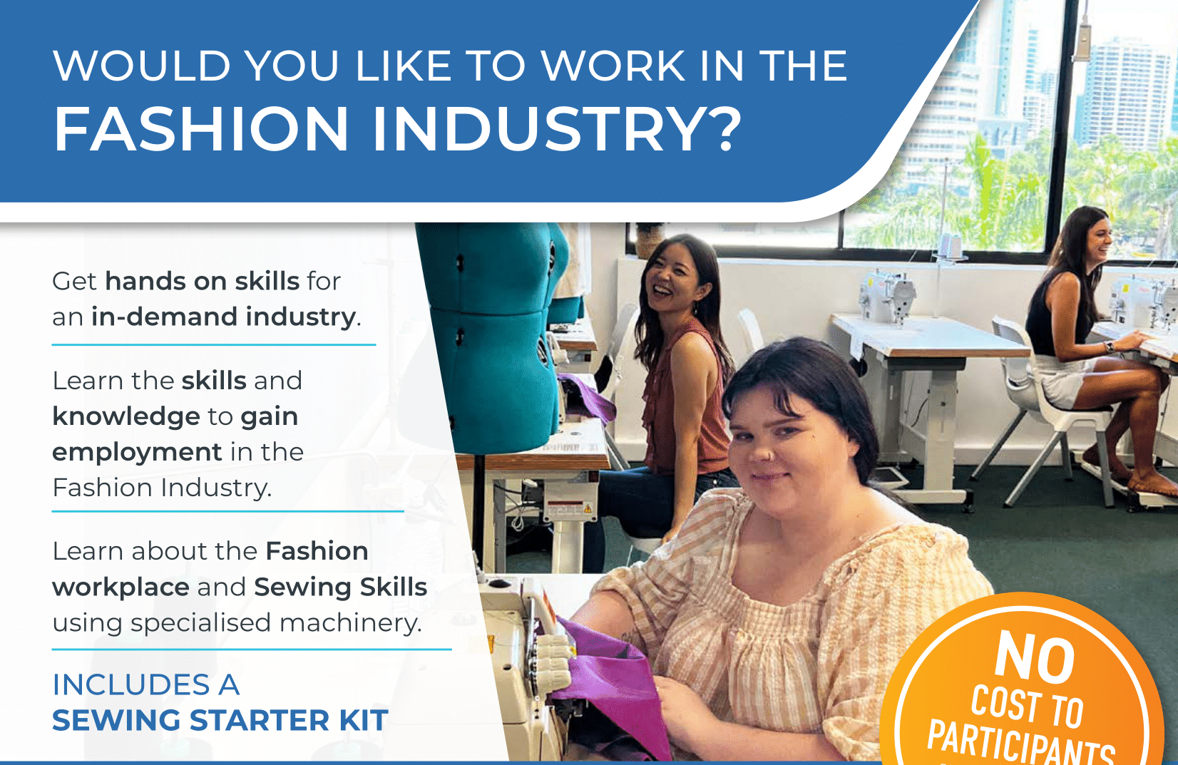 Would you like to work in the Fashion Industry?